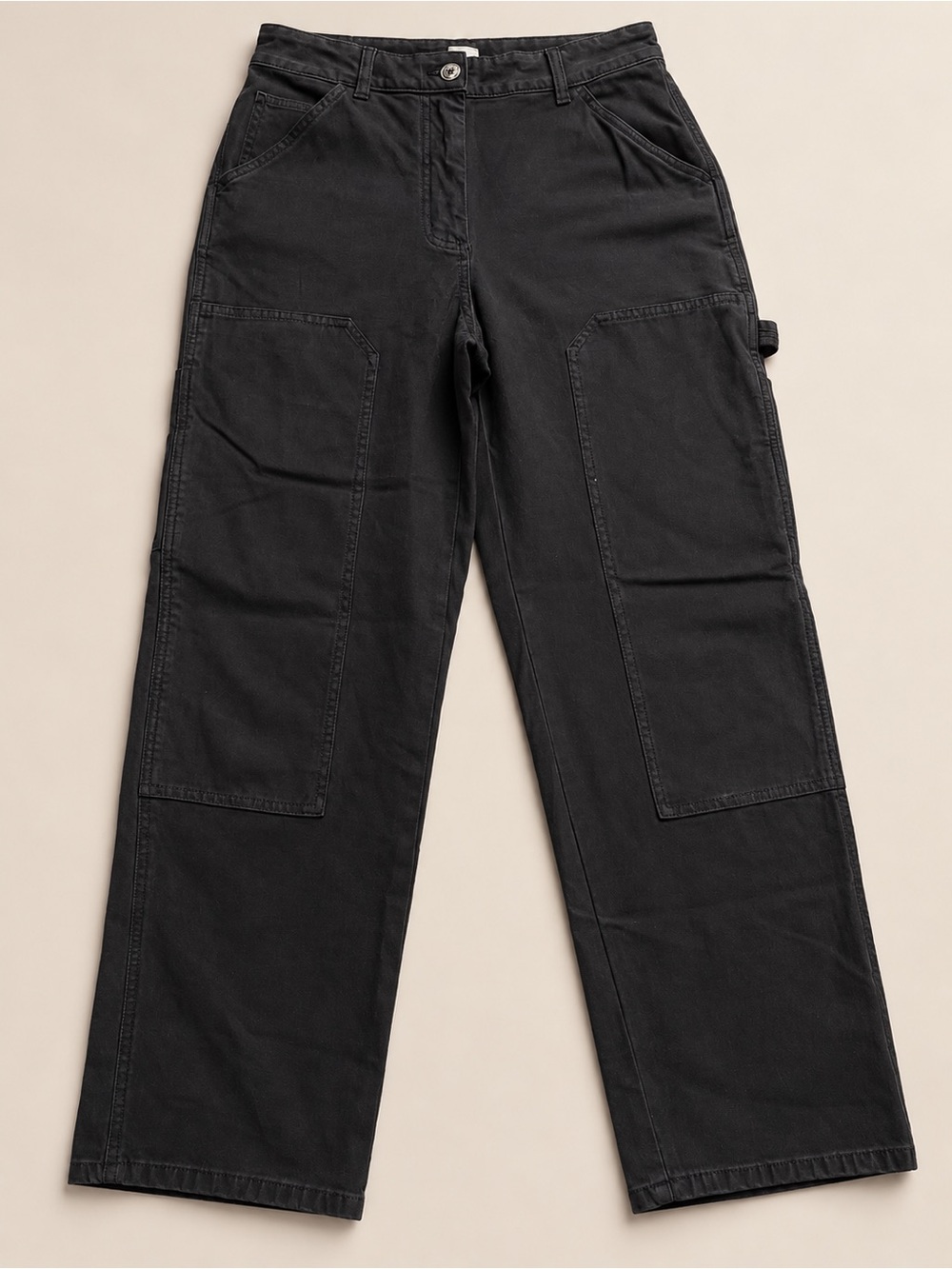 Aritzia Wilfred Free Brennan Carpenter Pants Black Size 2